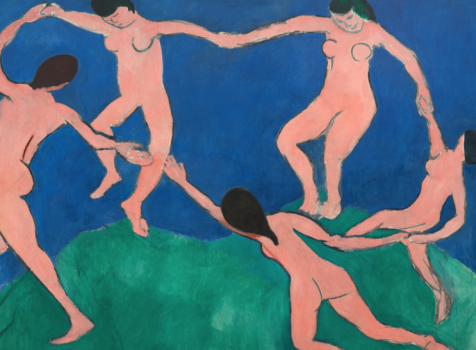 Detail of Dance (I), early 1909, Henri Matisse